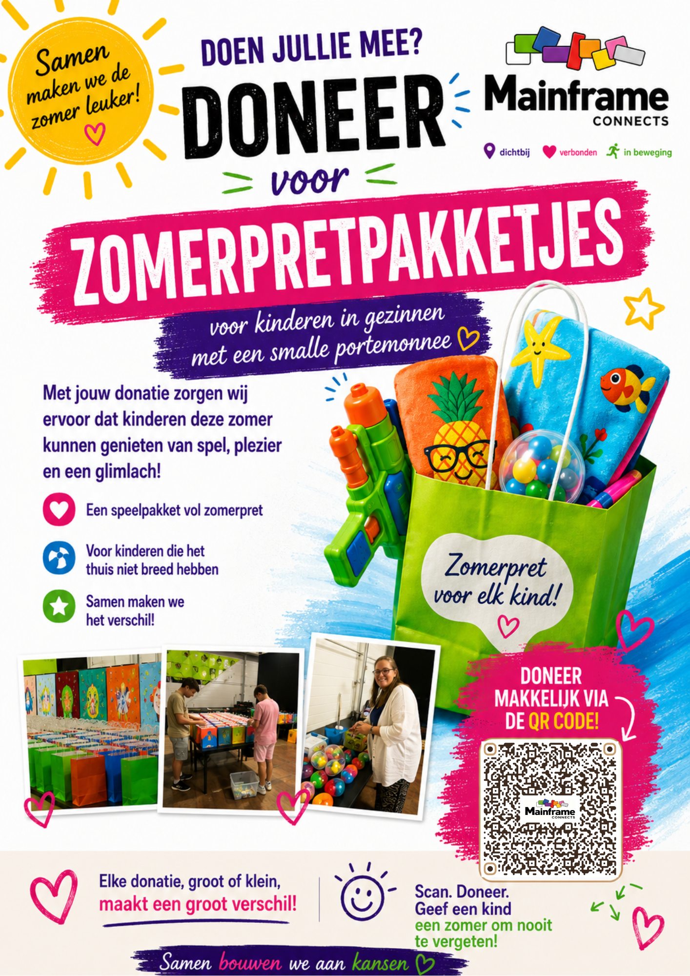 Zomer pret pakketjes